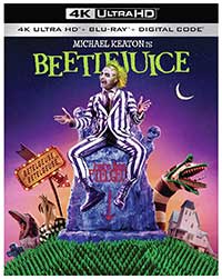Beetlejuice 4K Ultra HD Combo (Warner) Cover Art