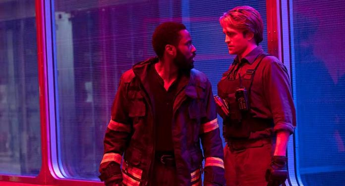 John David Washington and Robert Pattinson in Tenet (2020)