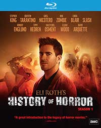 Eli Roth's History of Horror Blu-ray (RLJE) Cover Art