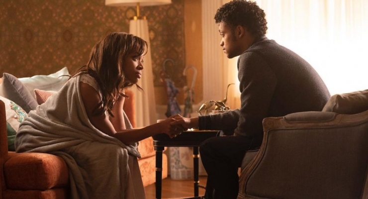 Marquis Rodriguez and Nicole Beharie in Monsterland (2020)