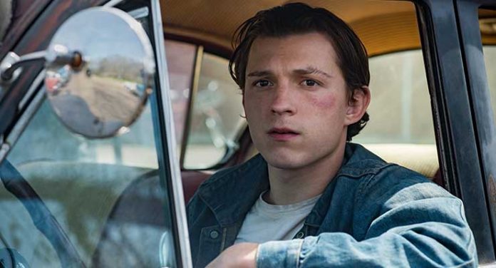 The Devil All The Time: Tom Holland as Arvin Russell. Photo Cr. Glen Wilson/Netflix © 2020