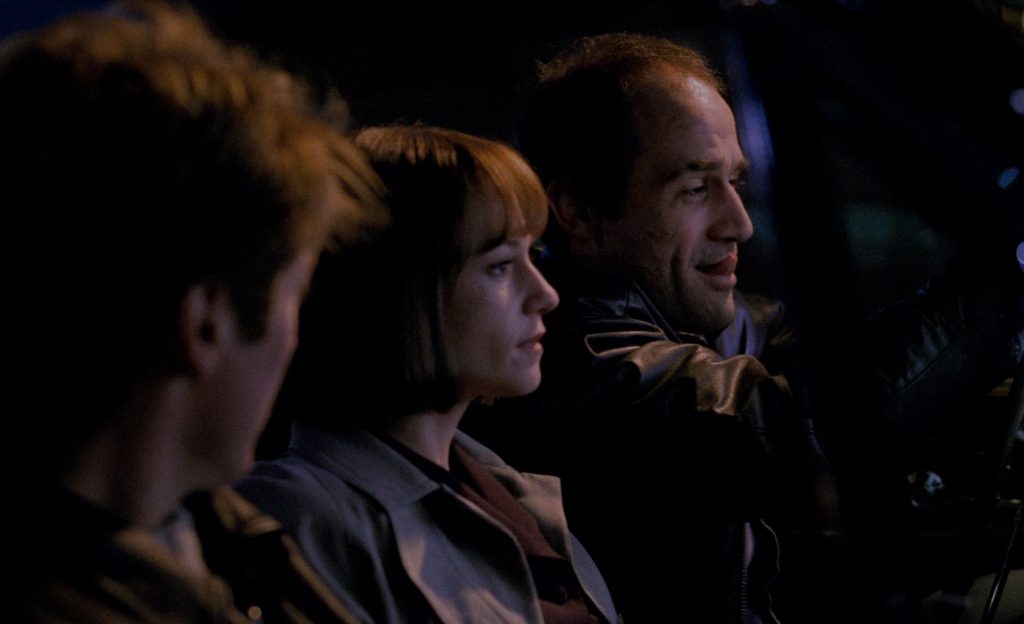 James Spader, Holly Hunter, and Elias Koteas in Crash (1996)