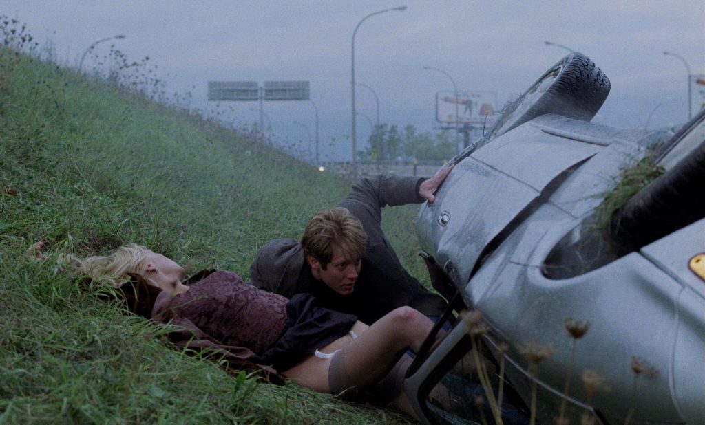 James Spader and Deborah Kara Unger in Crash (1996)