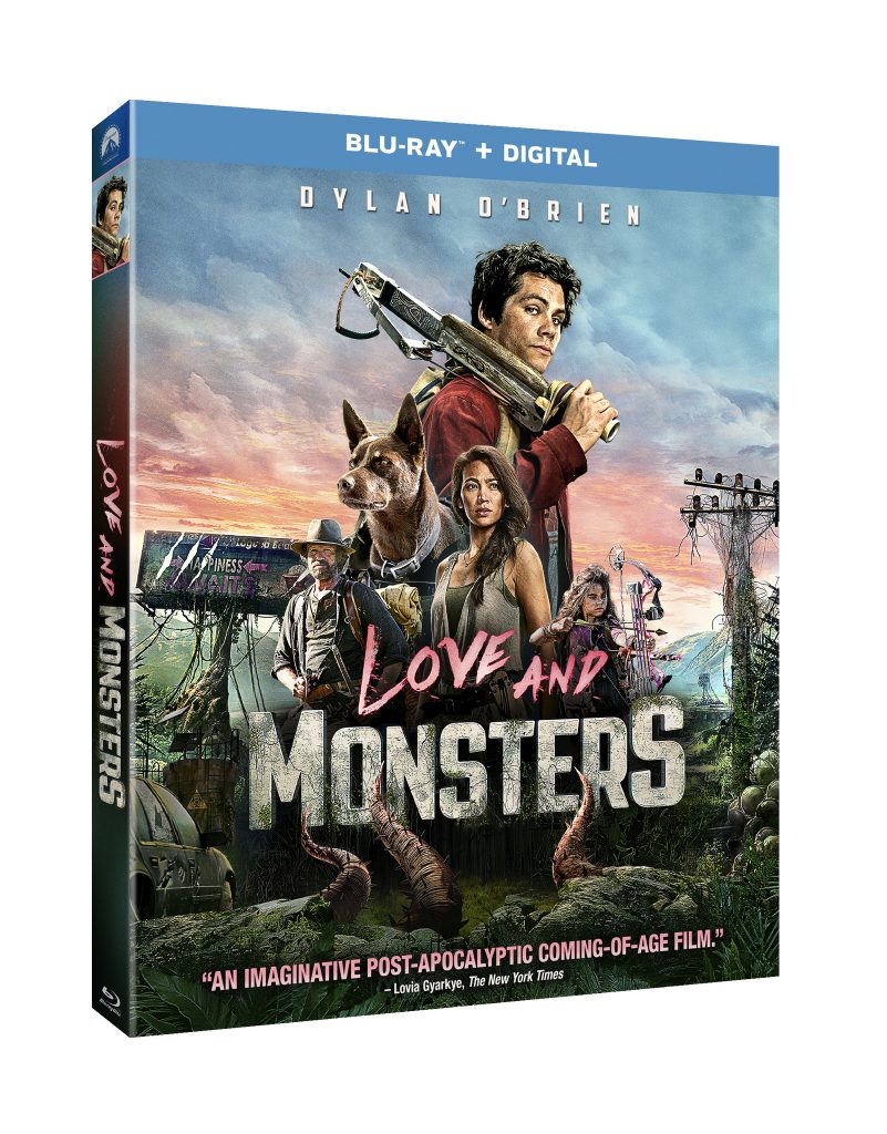 Love and Monsters Blu-ray (Paramount) Cover Art