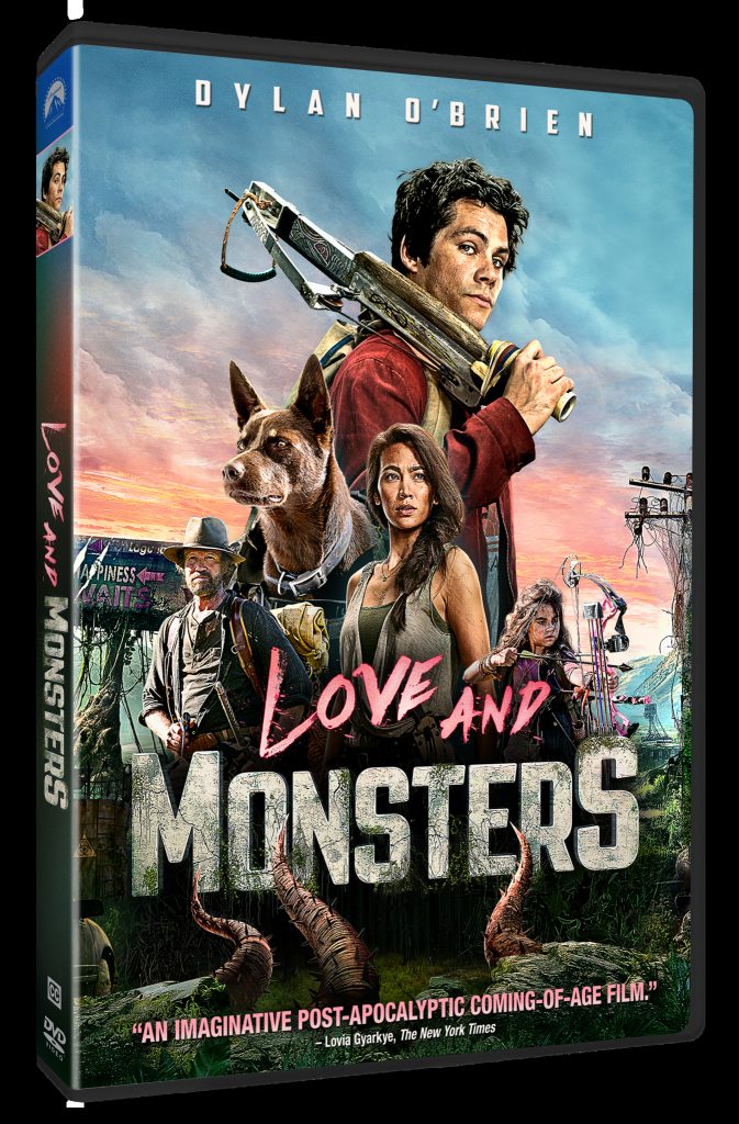 Love and Monsters DVD (Paramount) Cover Art