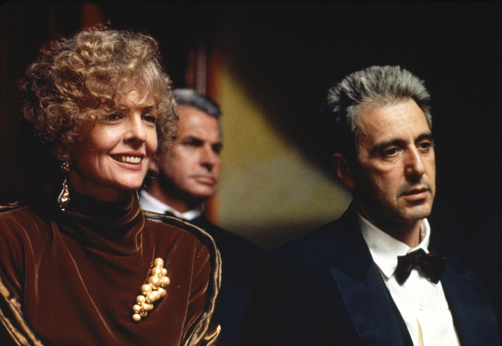 Al Pacino and Diane Keaton in The Godfather, Coda: The Death of Michael Corleone (1990)