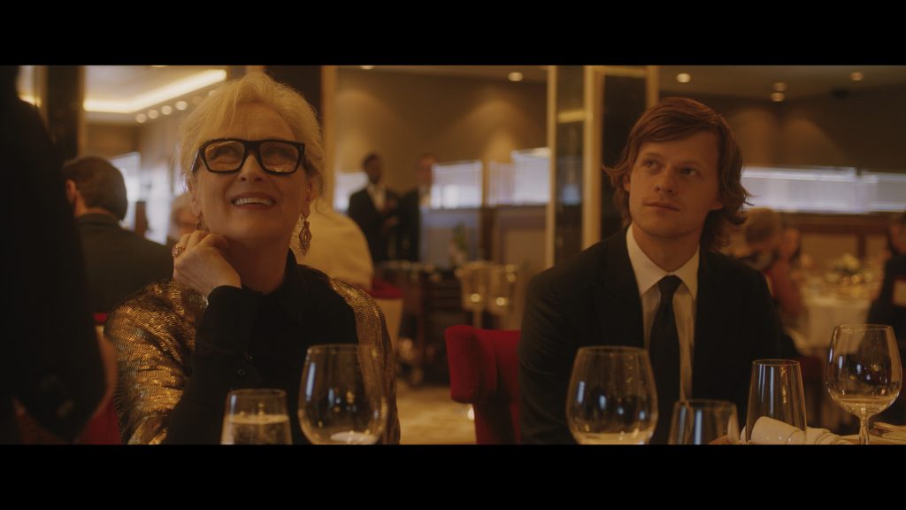 Meryl Streep and Lucas Hedges in Let Them All Talk (2020)