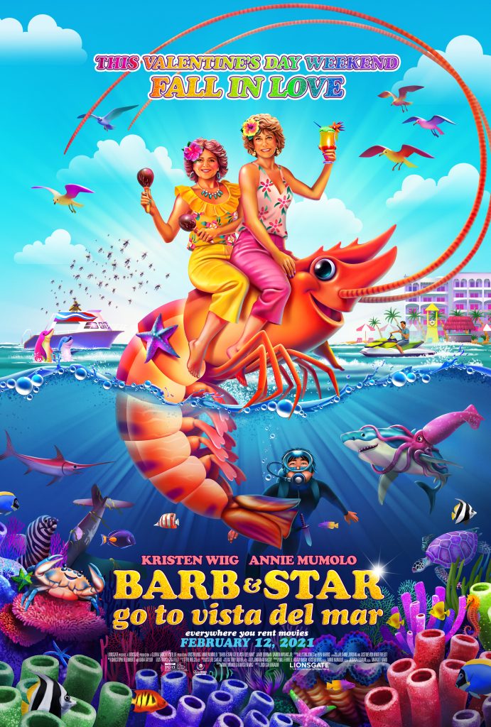 Barb and Star Go to Vista Del Mar (2021) Poster Art