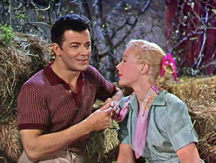 Betty Hutton and Cornel Wilde in The Greatest Show on Earth (1952)