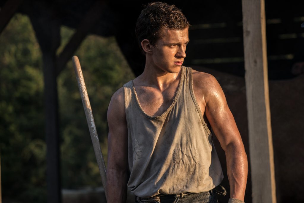Tom Holland as Todd Hewitt in Chaos Walking. Photo Credit: Murray Close