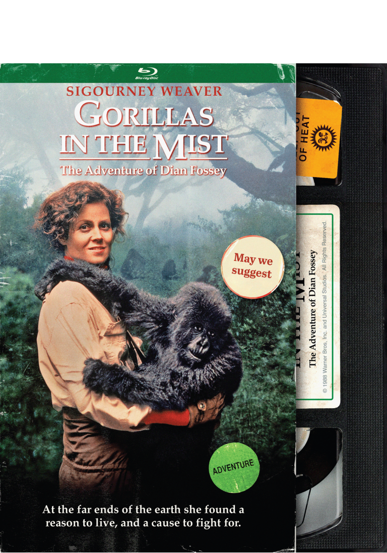 Gorillas in the Mist (Retro VHS) (Bluray Review) TheaterByte