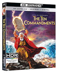 The Ten Commandments (1956) 4K Ultra HD (Paramount)