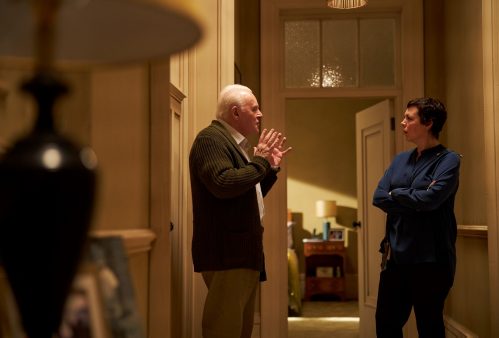 Anthony Hopkins and Olivia Colman in The Father (2020)