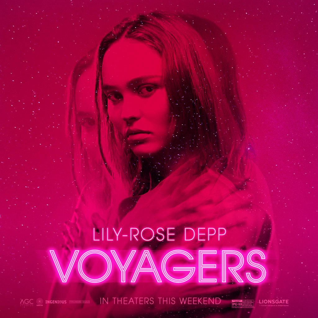 Lily-Rose Depp in Voyagers (2021)