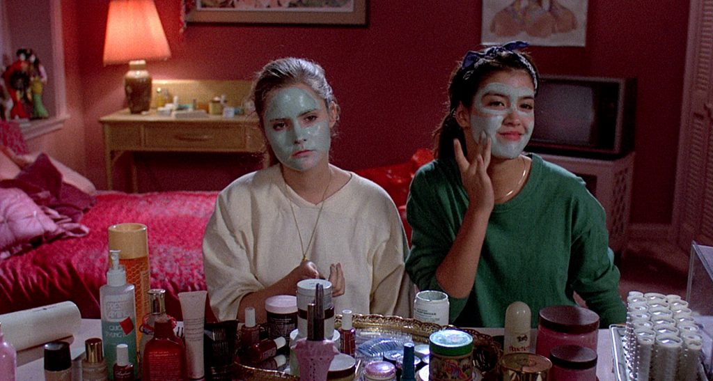 Phoebe Cates and Jennifer Jason Leigh in Fast Times at Ridgemont High (1982). Screenshot courtesy The Criterion Collection.