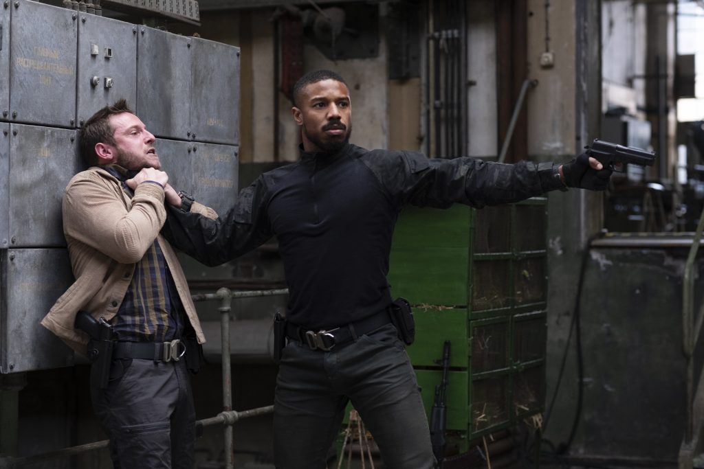 Jamie Bell and Michael B. Jordan star in WITHOUT REMORSE Photo: Nadja Klier © 2020 Paramount Pictures