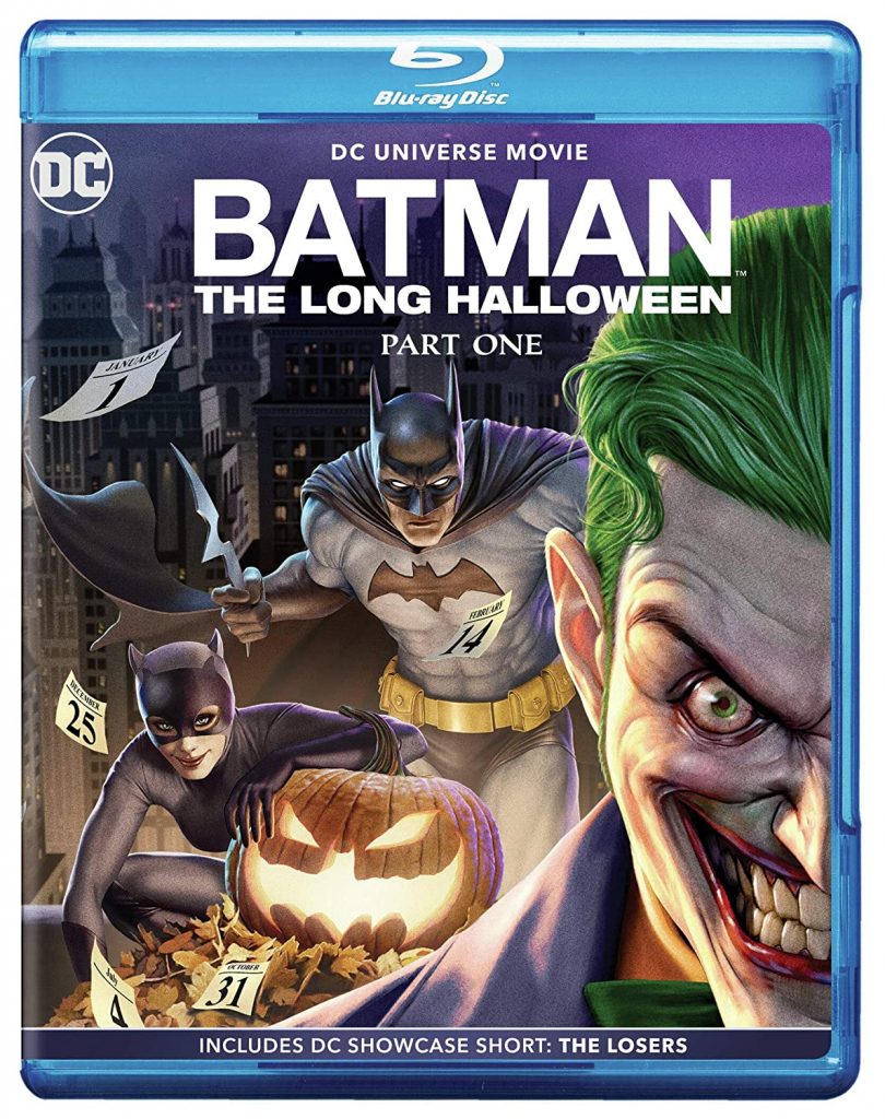 Batman: The Long Halloween, Part One Blu-ray Cover Art (Warner Bros.)