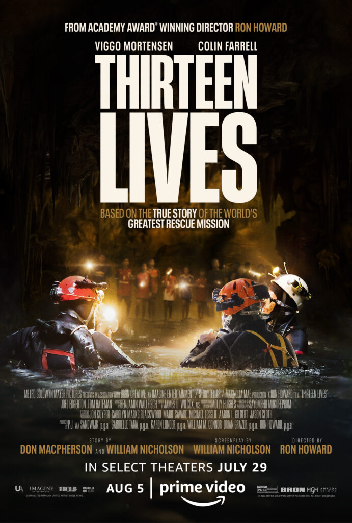 Thirteen Lives Poster (2022)