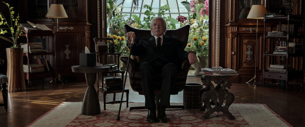 Donald Sutherland in Mr. Harrigan's Phone (2022). Netflix © 2021