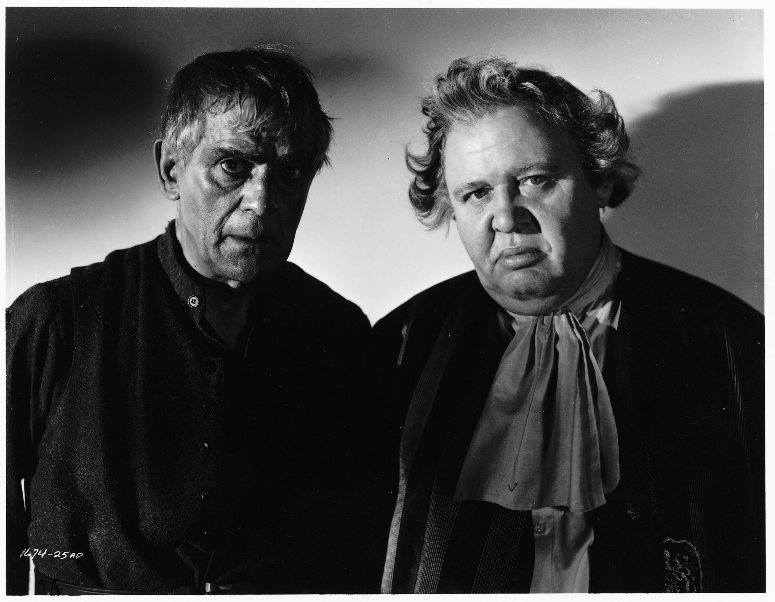 Boris Karloff and Charles Laughton in The Strange Door (1951)