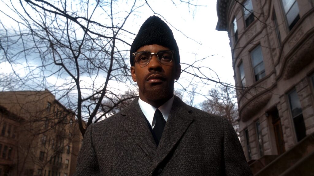 Denzel Washington in Malcolm X (1992)