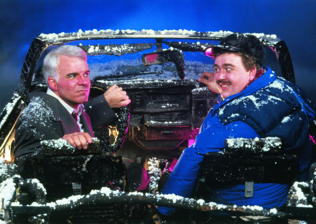 Steve Martin and John Candy in Planes, Trains, and Automobiles (1987)