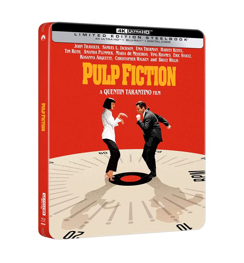 Pulp Fiction Limited-Edition 4K SteelBook (Paramount)
