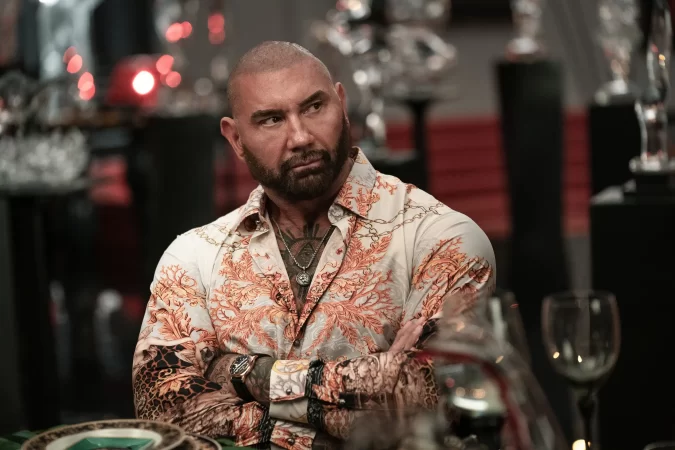 Dave Bautista in Glass Onion: A Knives Out Mystery (2022)