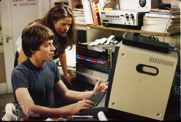 Matthew Broderick and Ally Sheedy in WarGames (1983)
