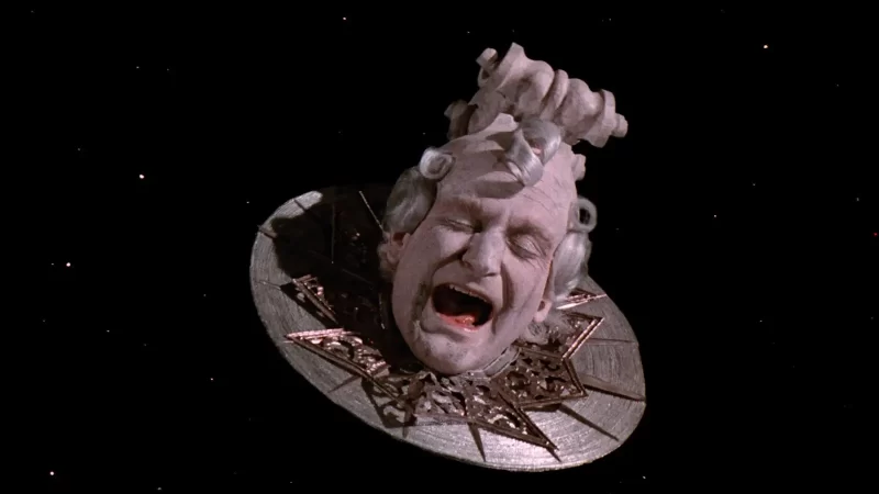 Robin Williams in The Adventures of Baron Munchausen (1988). Screen capture courtesy of the Criterion Collection.