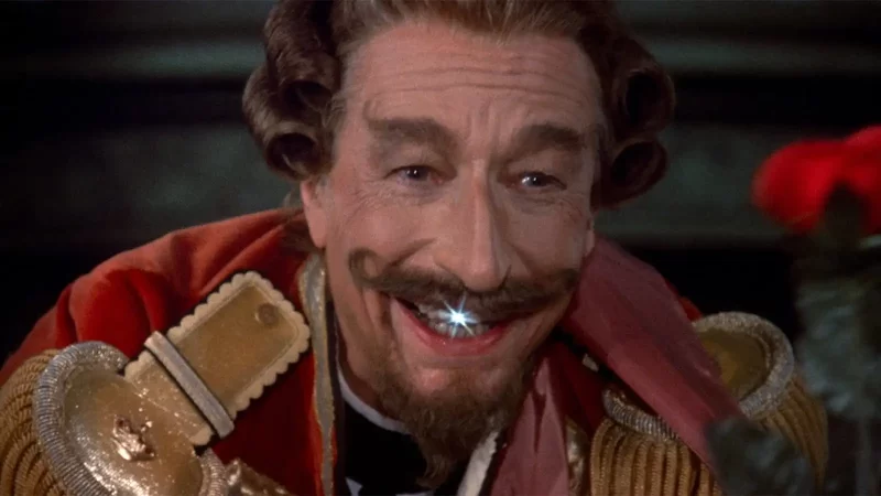 John Neville in The Adventures of Baron Munchausen (1988). Screen capture courtesy of the Criterion Collection.