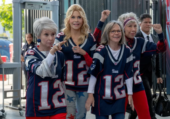 Sally Field, Jane Fonda, Rita Moreno, and Lily Tomlin in 80 for Brady (2023)