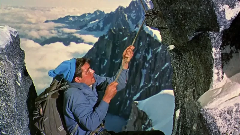 Robert Wagner in The Mountain (1956)