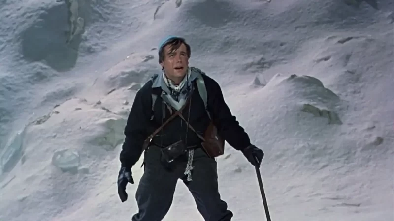 Robert Wagner in The Mountain (1956)