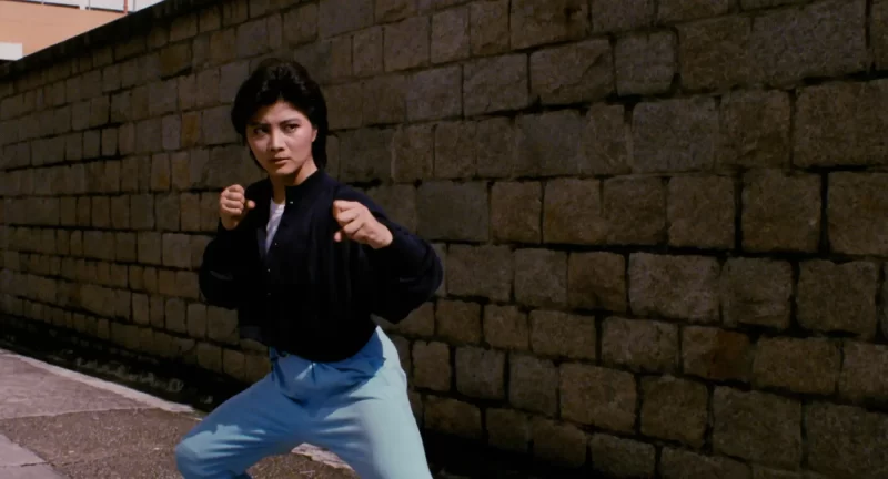 Cynthia Khan in In the Line of Duty (1988)