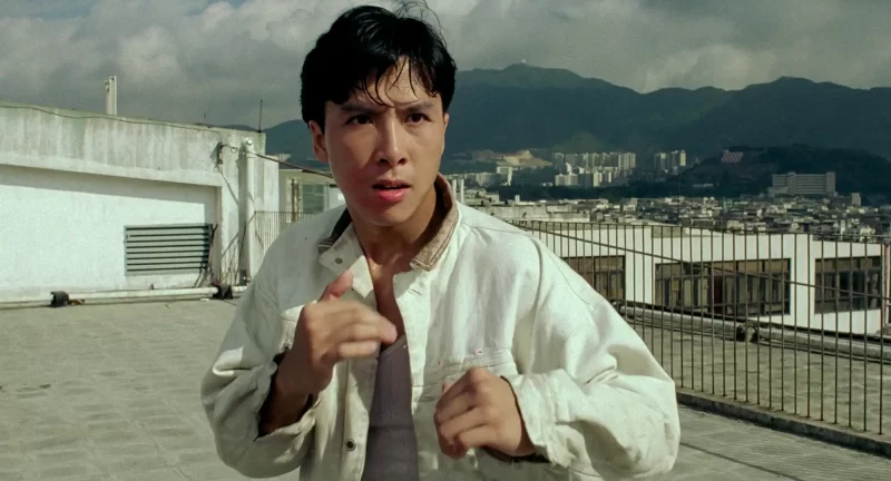 Donnie Yen in In the Line of Duty IV (1989)