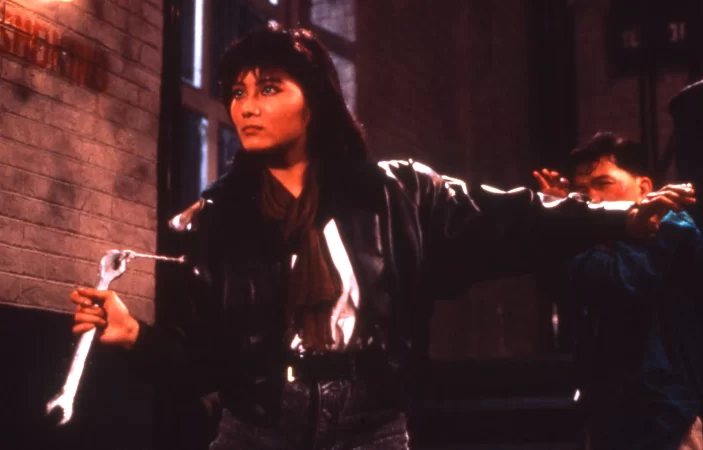 Cynthia Khan in In the Line of Duty IV (1989)