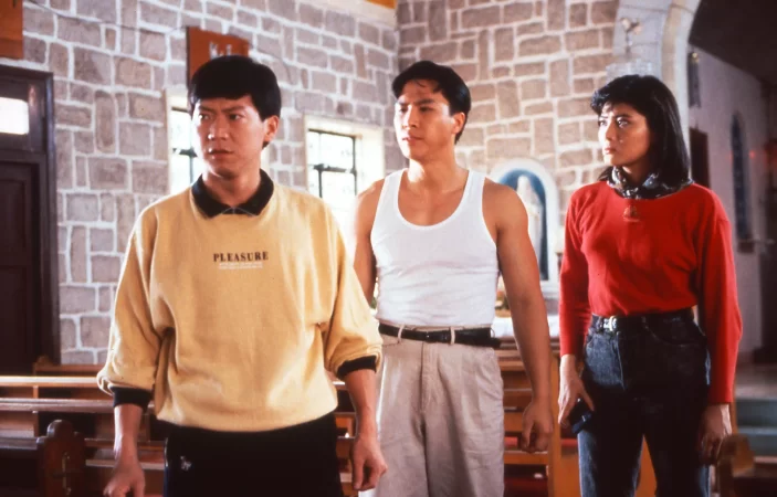 Donnie Yen in In the Line of Duty IV (1989)