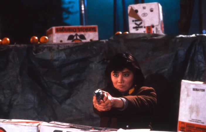 Cynthia Khan in In the Line of Duty IV (1989)