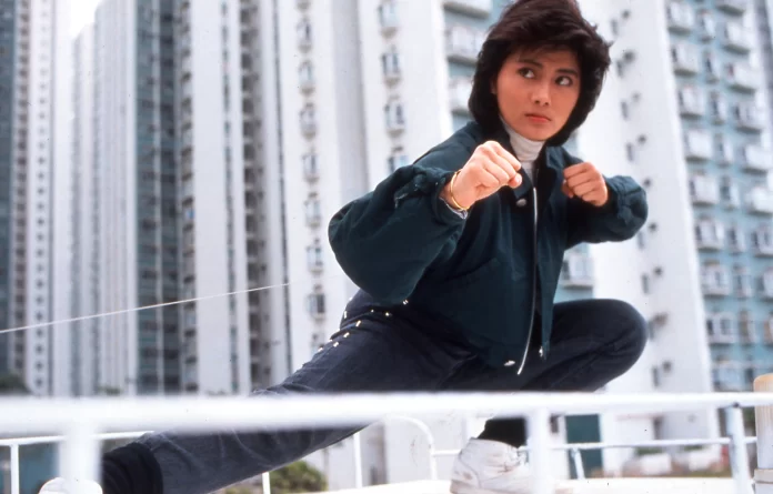 Cynthia Khan in In the Line of Duty IV (1989)