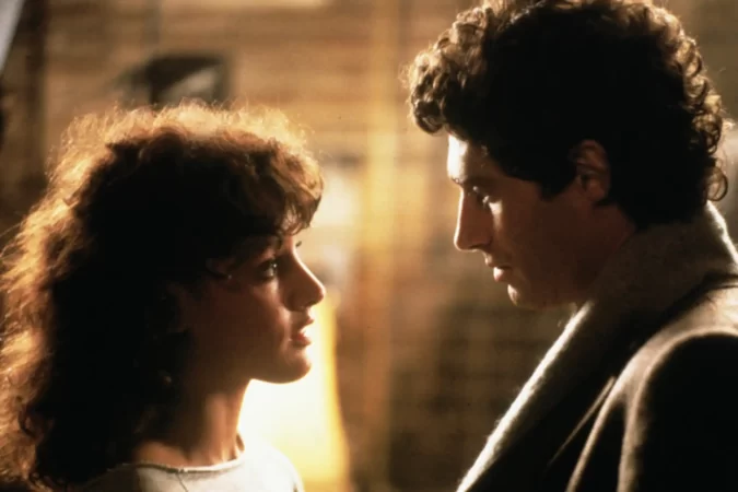 Jennifer Beals and Michael Nouri in Flashdance (1983)