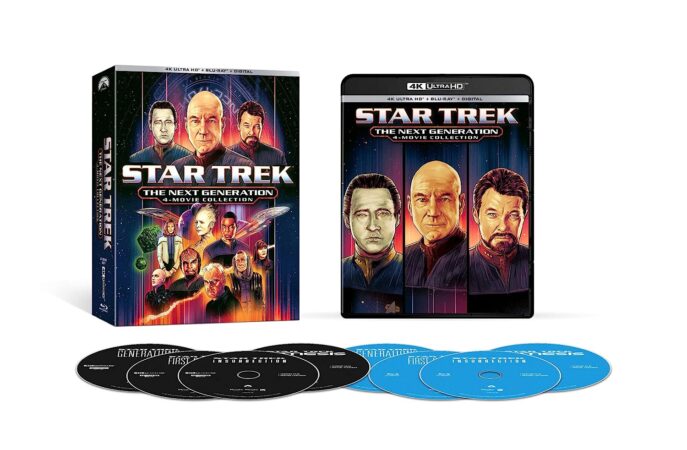 Star Trek: The Next Generation 4-Movie Collection 4K Ultra HD Combo (Paramount)