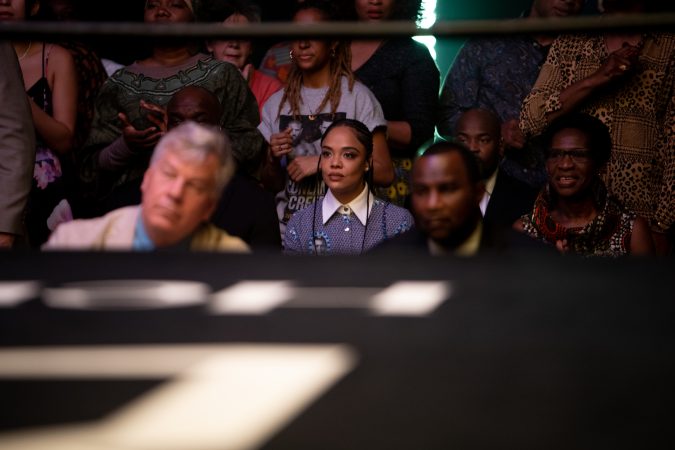 Tessa Thompson stars as Bianca in director Michael B. Jordan’s

CREED III 

A Metro Goldwyn Mayer Pictures film

Photo credit: Eli Ade

© 2023 Metro-Goldwyn-Mayer Pictures Inc. All Rights Reserved

CREED is a trademark of Metro-Goldwyn-Mayer Studios Inc. All Rights Reserved.
