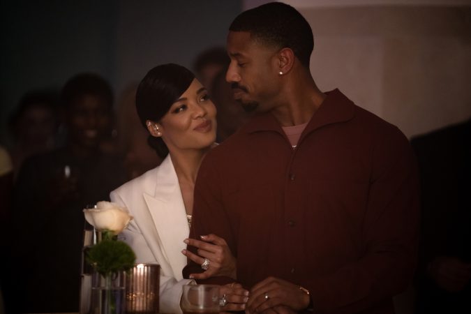 Tessa Thompson stars as Bianca and Michael B. Jordan as Adonis Creed in
CREED III 
A Metro Goldwyn Mayer Pictures film
Photo credit: Eli Ade
© 2023 Metro-Goldwyn-Mayer Pictures Inc.
CREED is a trademark of Metro-Goldwyn-Mayer Studios Inc. All Rights Reserved.