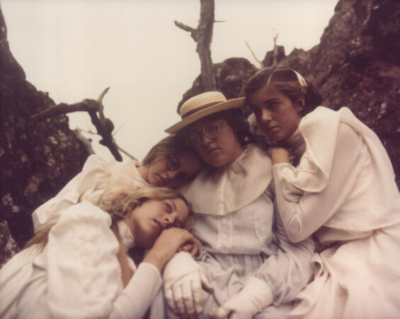 Anne-Louise Lambert, Karen Robson, Christine Schuler, and Jane Vallis in Picnic at Hanging Rock (1975)
