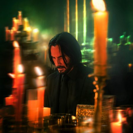 Keanu Reeves in John Wick: Chapter 4 -- Comic-Con Key Art