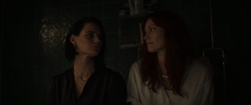Alyssa Sutherland and Lily Sullivan in Evil Dead Rise (2023)
