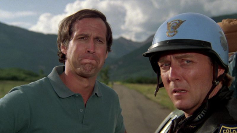 Chevy Chase and James Keach in National Lampoon's Vacation (1983)
