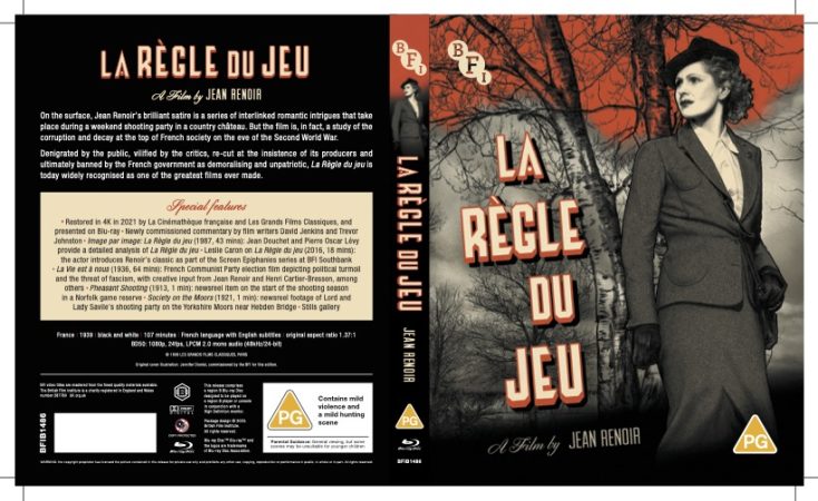 La Règle du jeu Blu-ray (BFI)