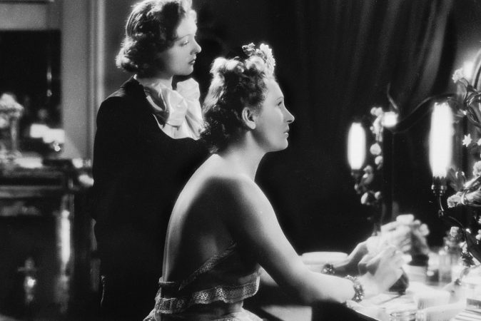 Paulette Dubost and Nora Gregor in The Rules of the Game (1939)